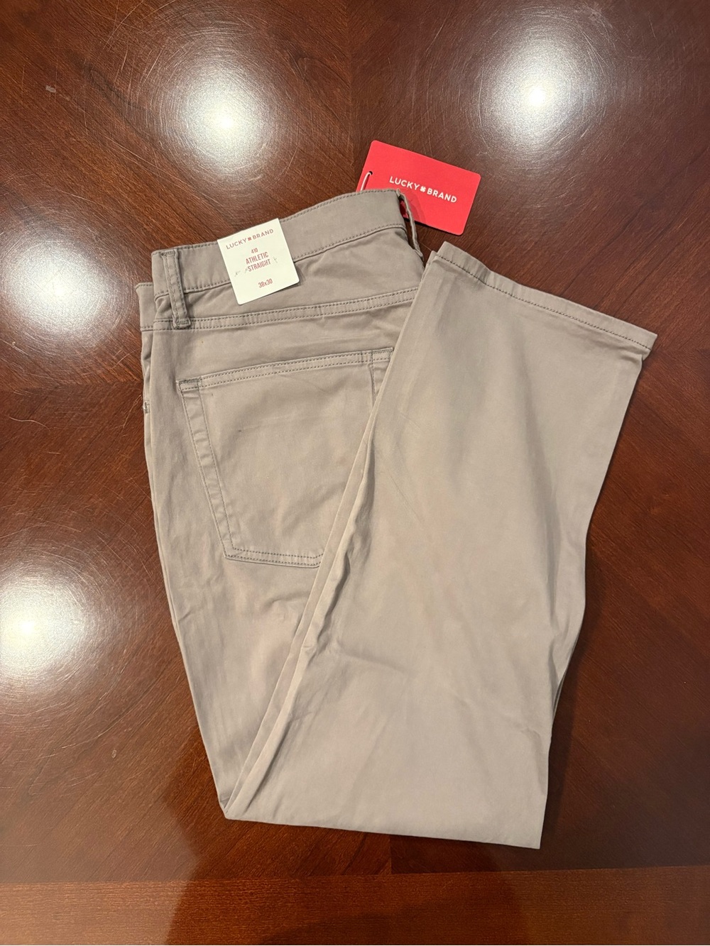 Lucky Brand Men’s Light Taupe Chinos